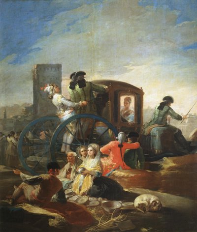 The Crockery Vendor by Francisco de Goya